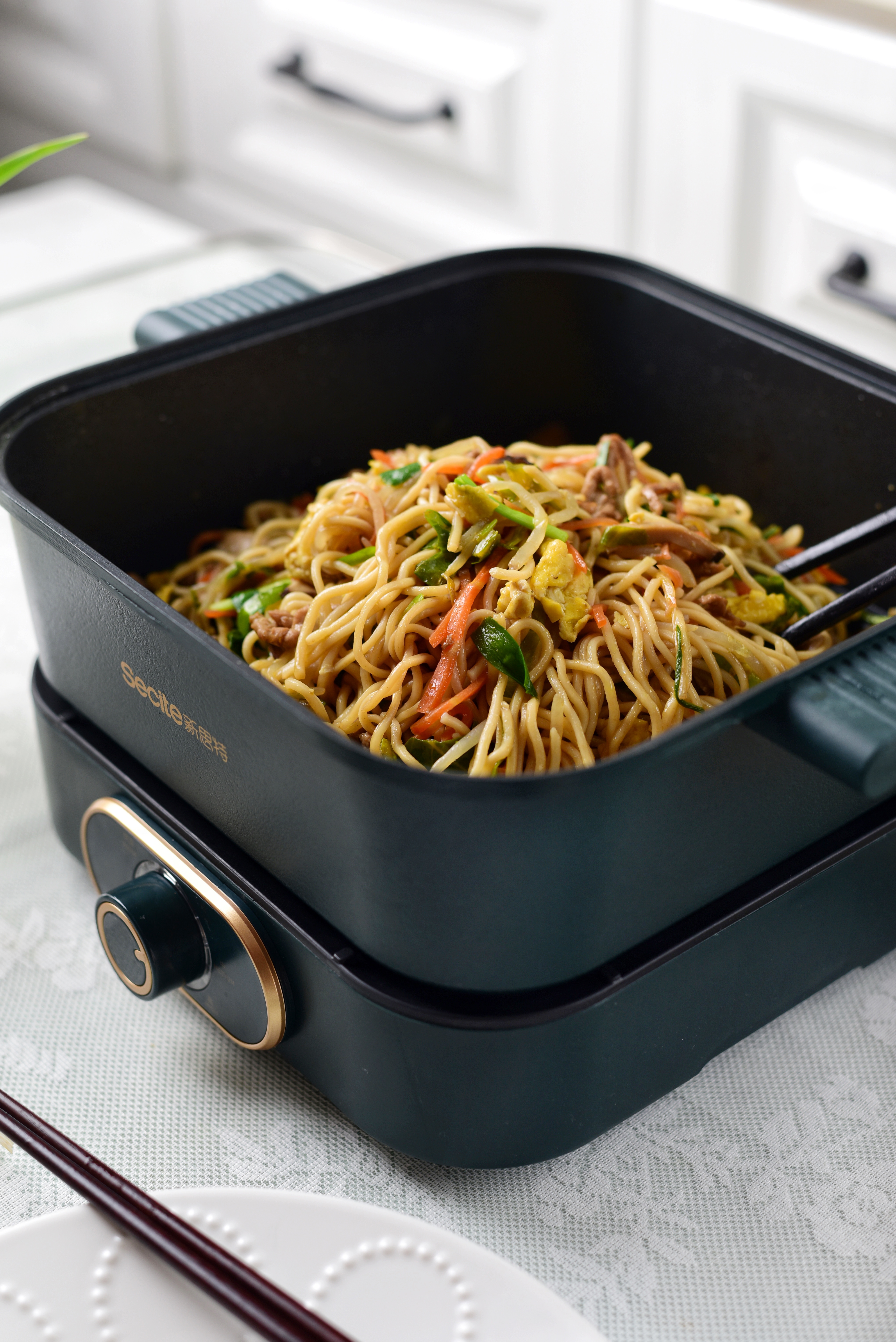 香菇肉丝焖面