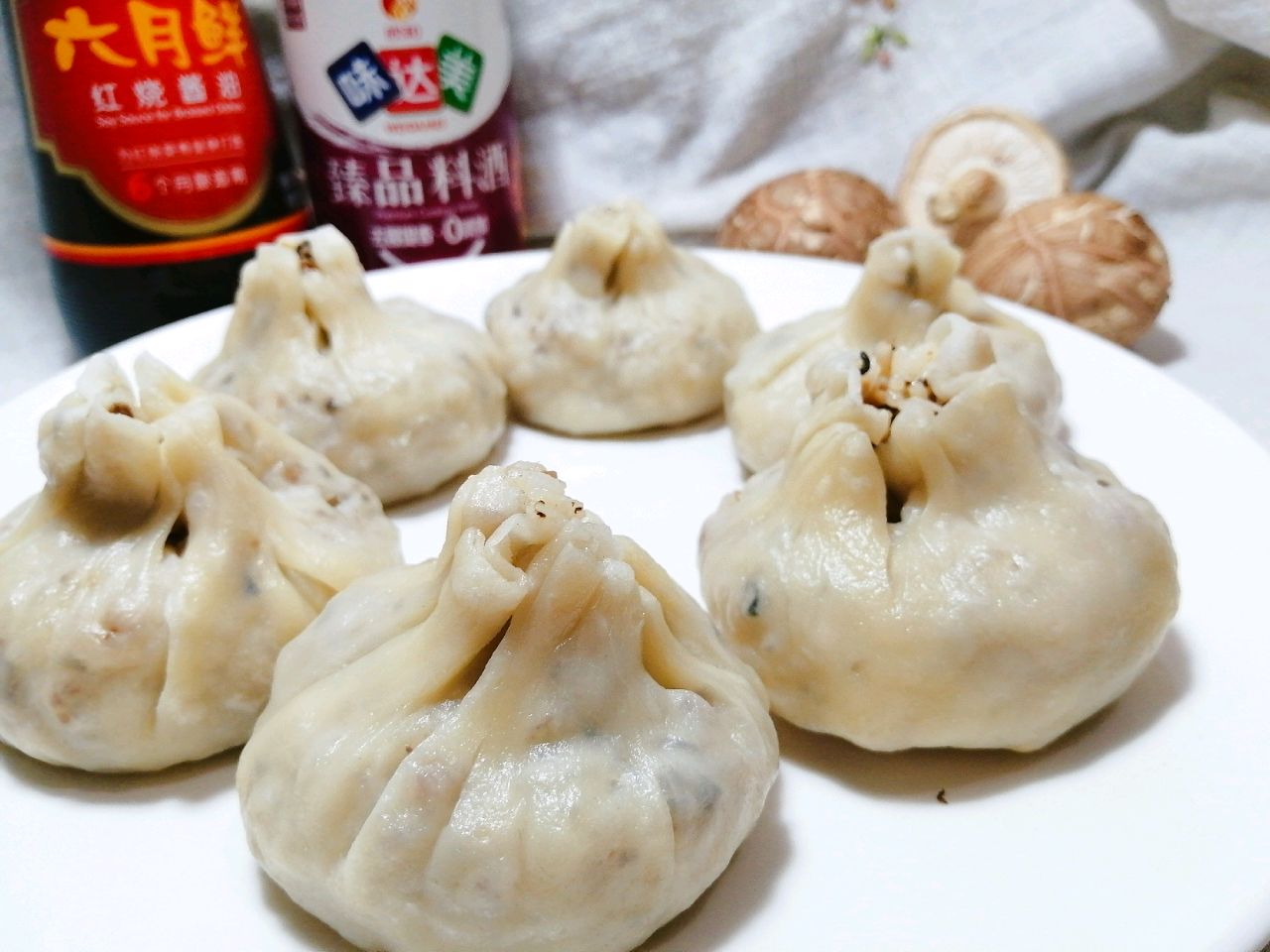 香菇肉馅烧卖