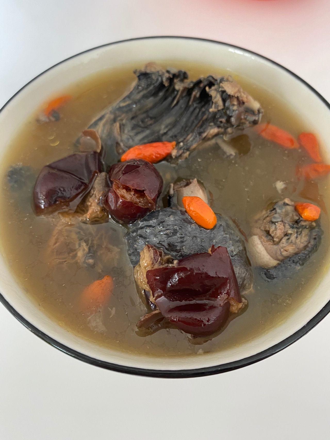 香菇山药乌鸡汤