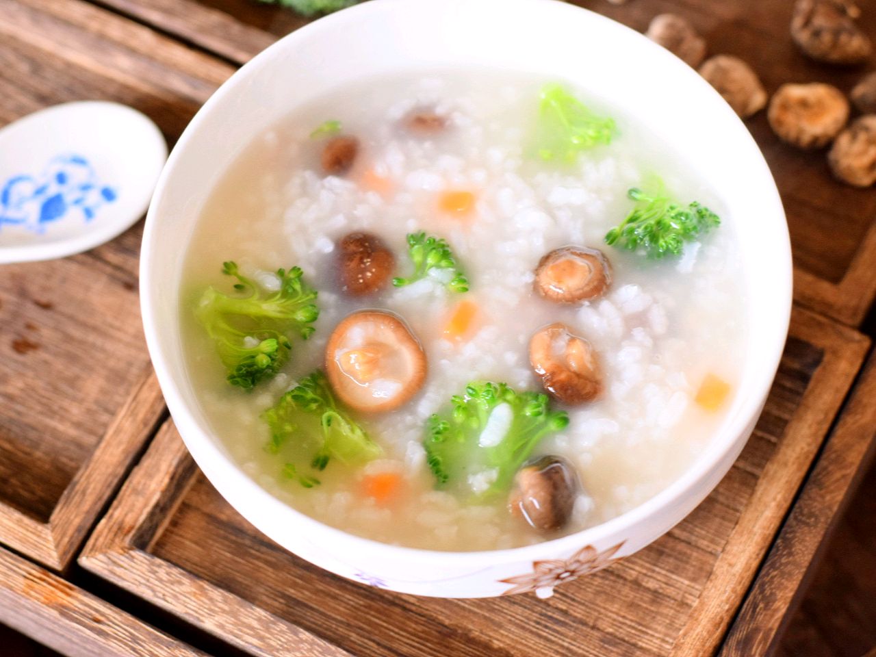 香菇蔬菜粥