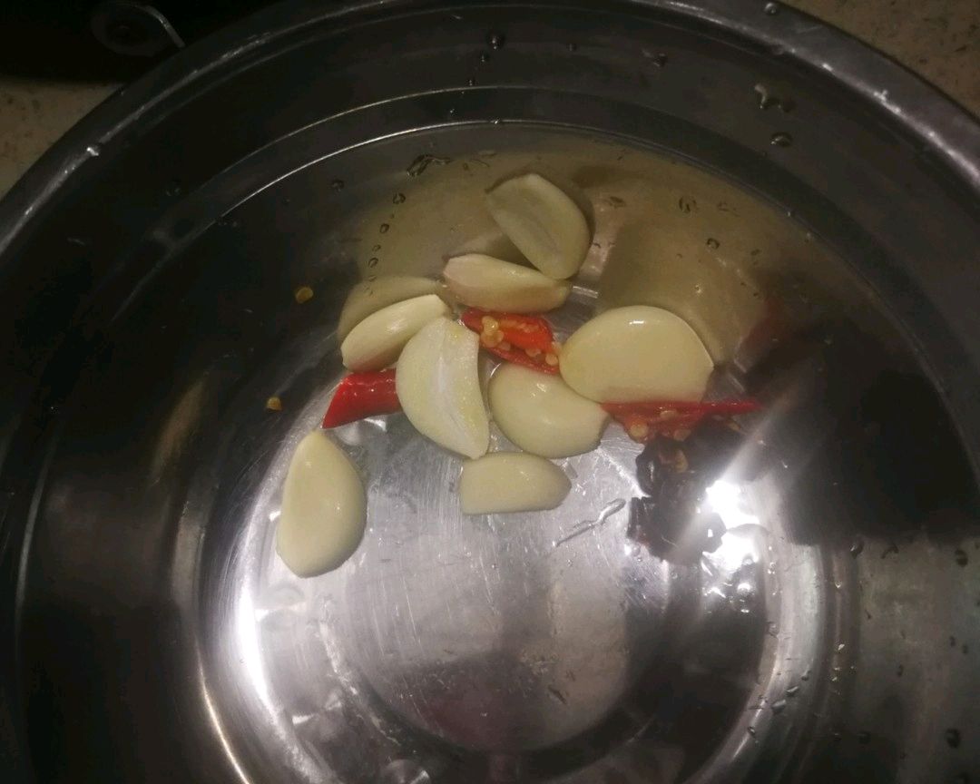 香菇素炒红罗卜花菜