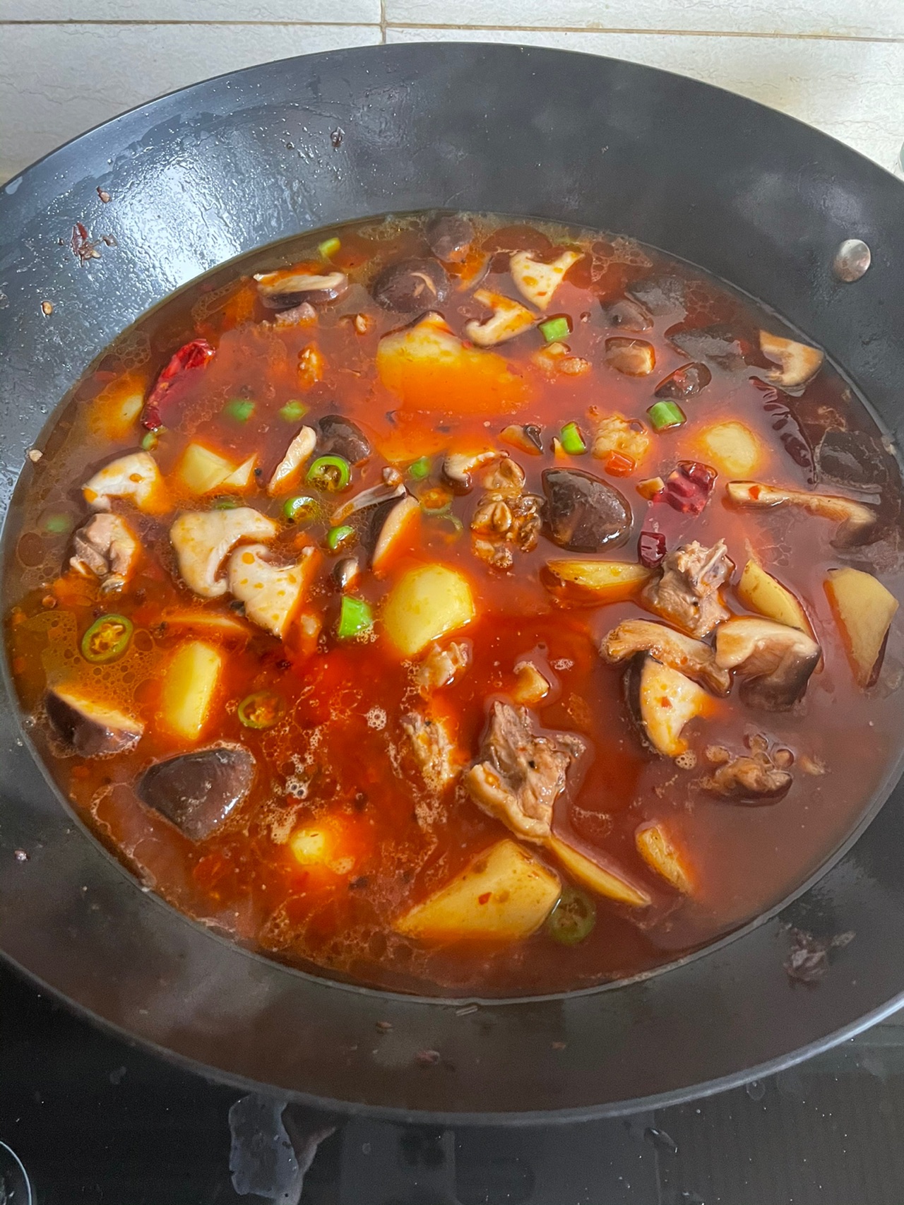 香菇土豆烧鸡