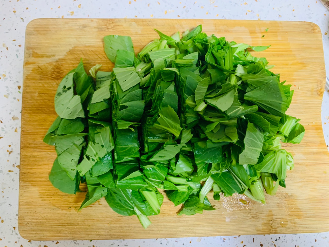 香菇小白菜
