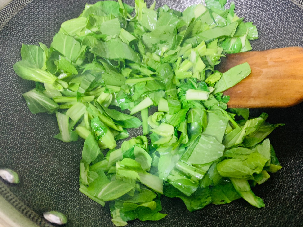 香菇小白菜