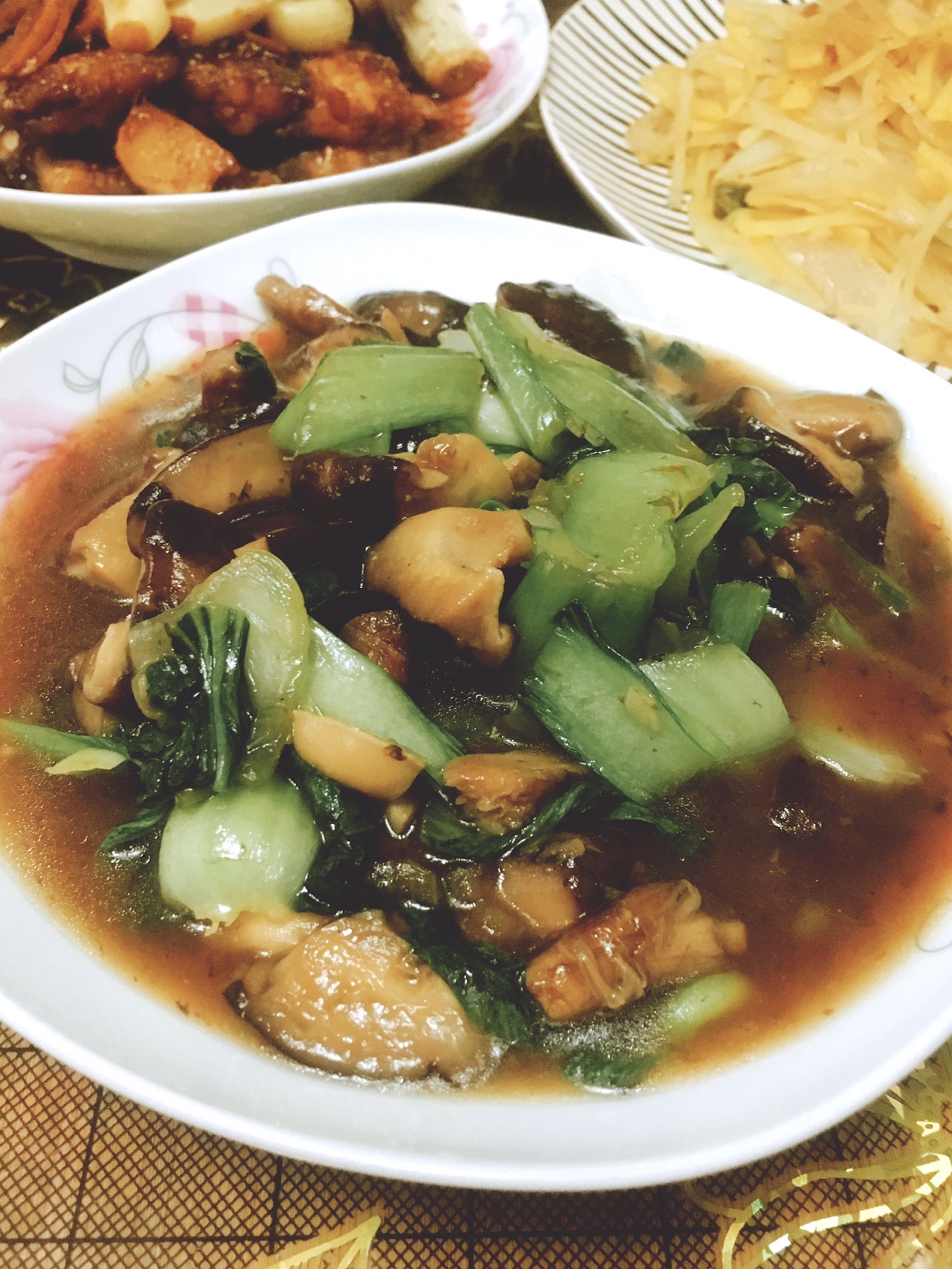 香菇油菜
