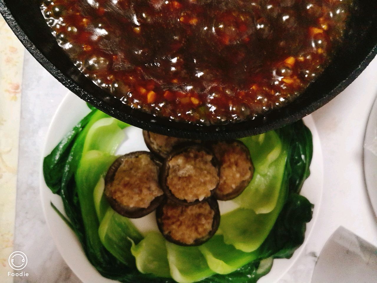 香菇油菜新吃法