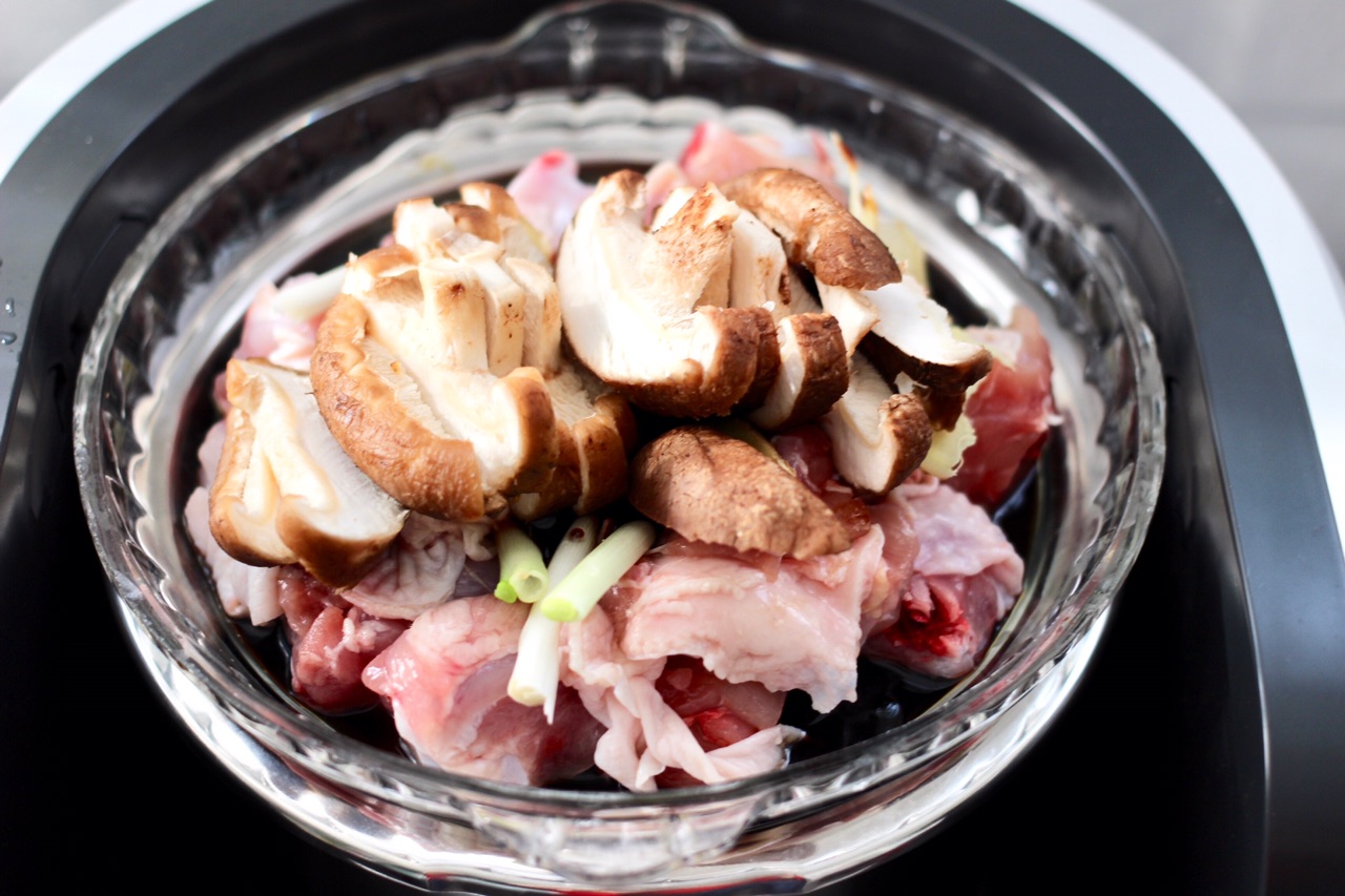 香菇蒸鸡块