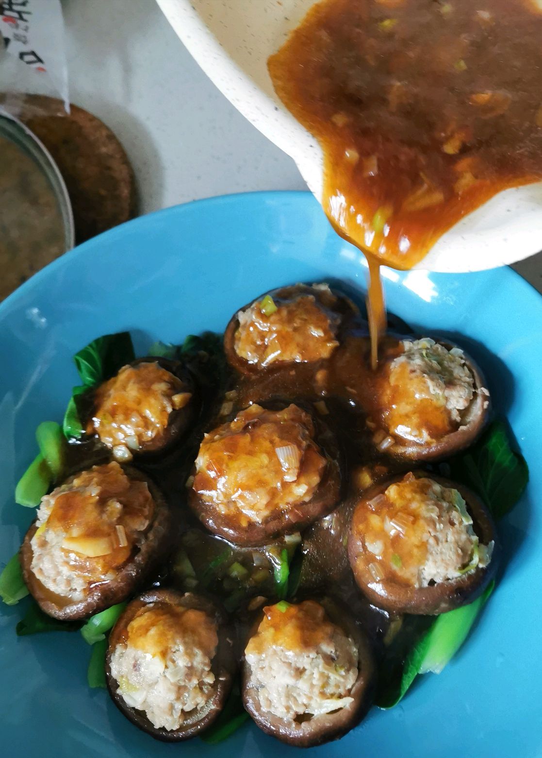 香菇蒸肉