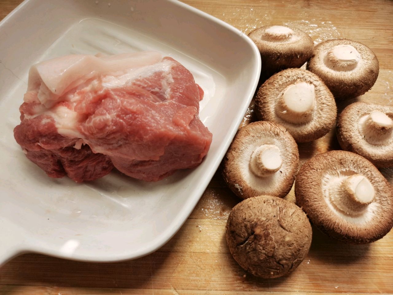 香菇蒸肉饼