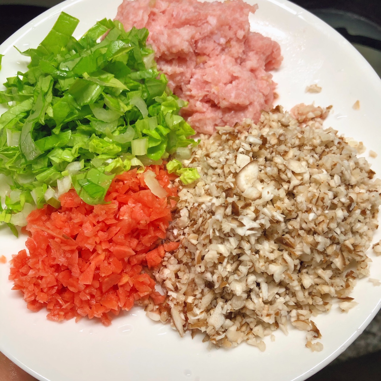 香菇猪肉菜粥