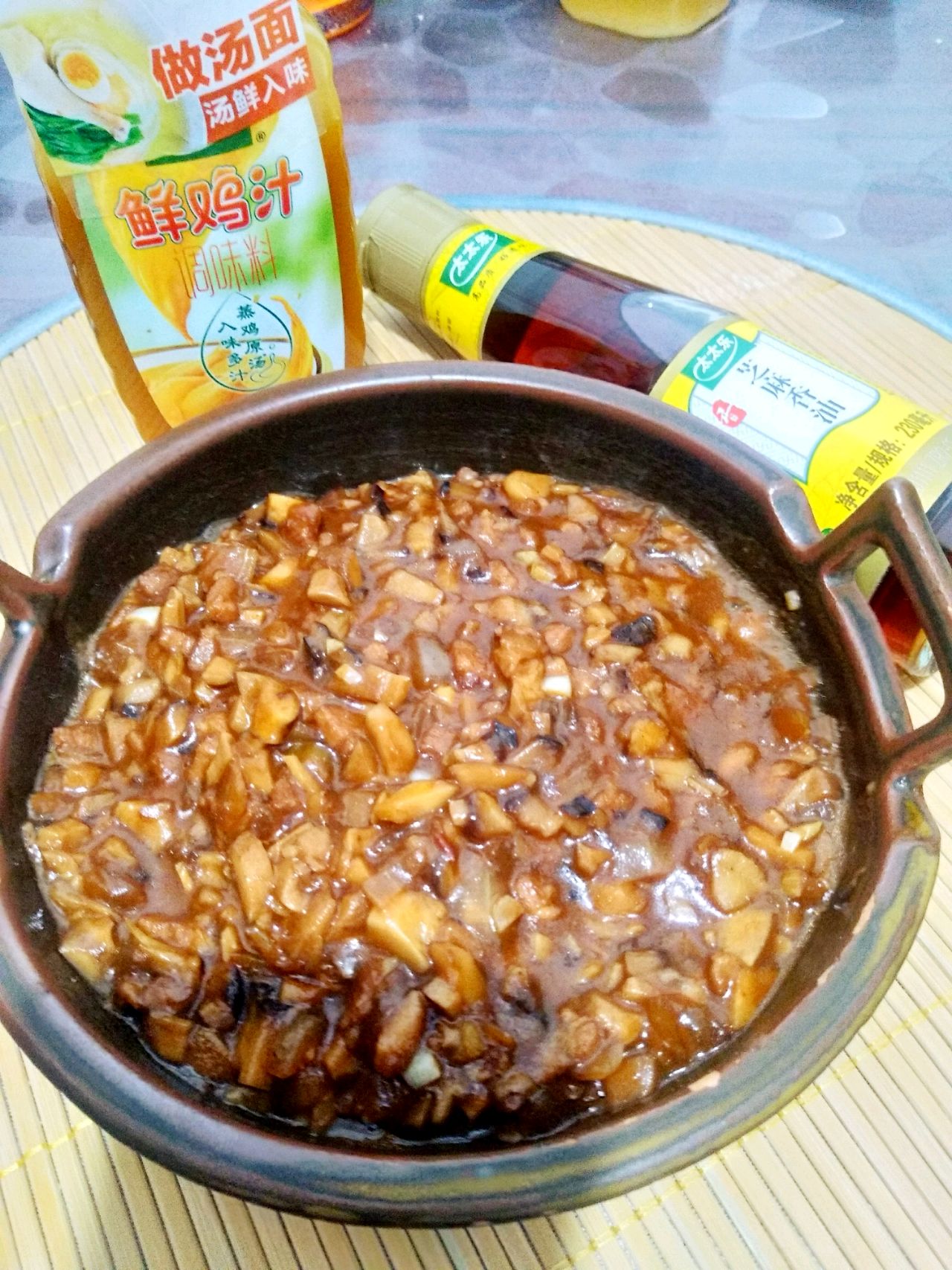 ，香菇猪肉酱