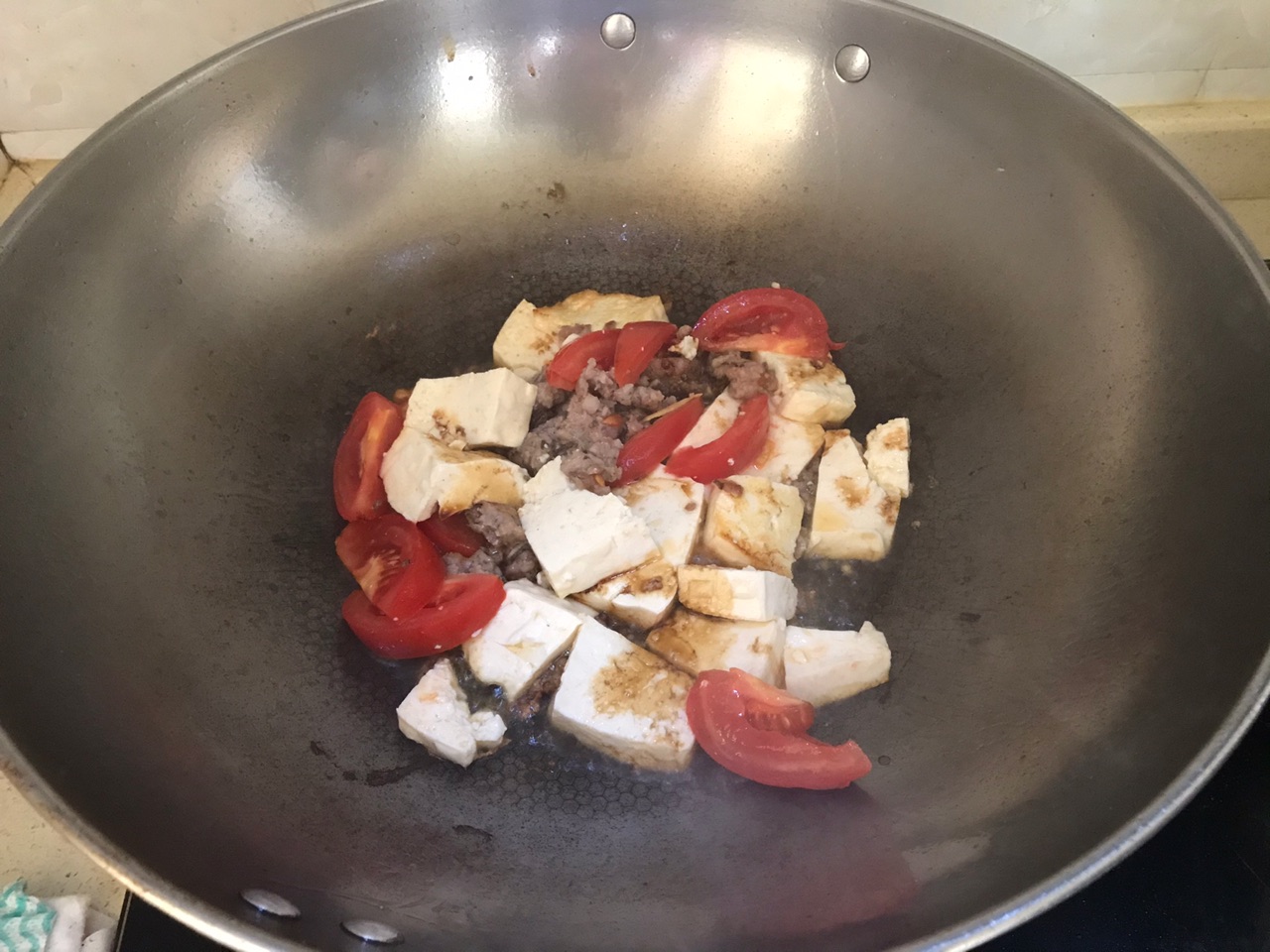 香滑的红油豆腐