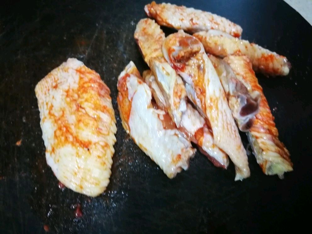 香煎奥尔良鸡翅
