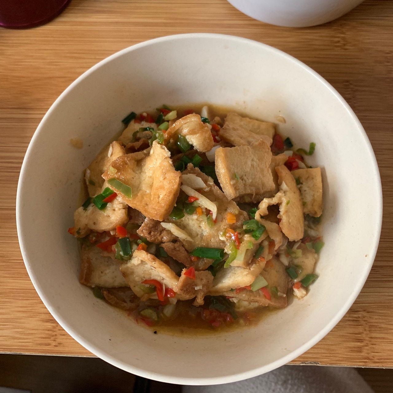 香煎豆腐