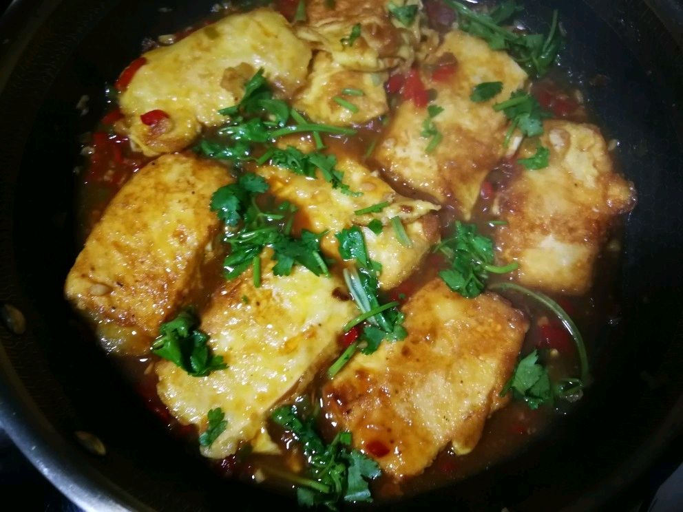 香煎豆腐