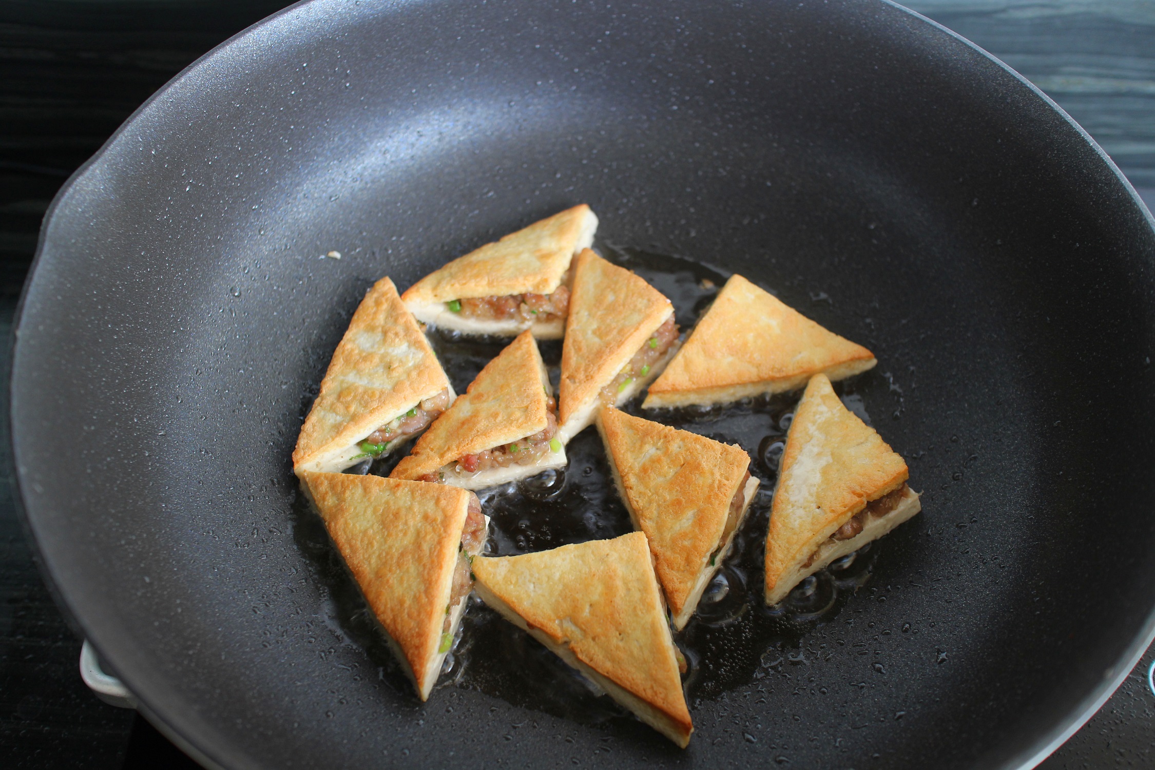 香煎豆腐夹