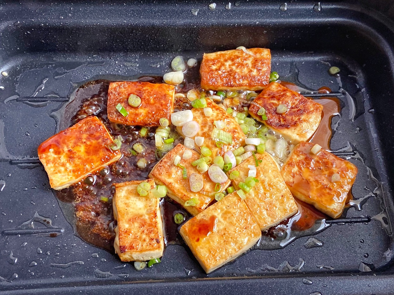 香煎豆腐块