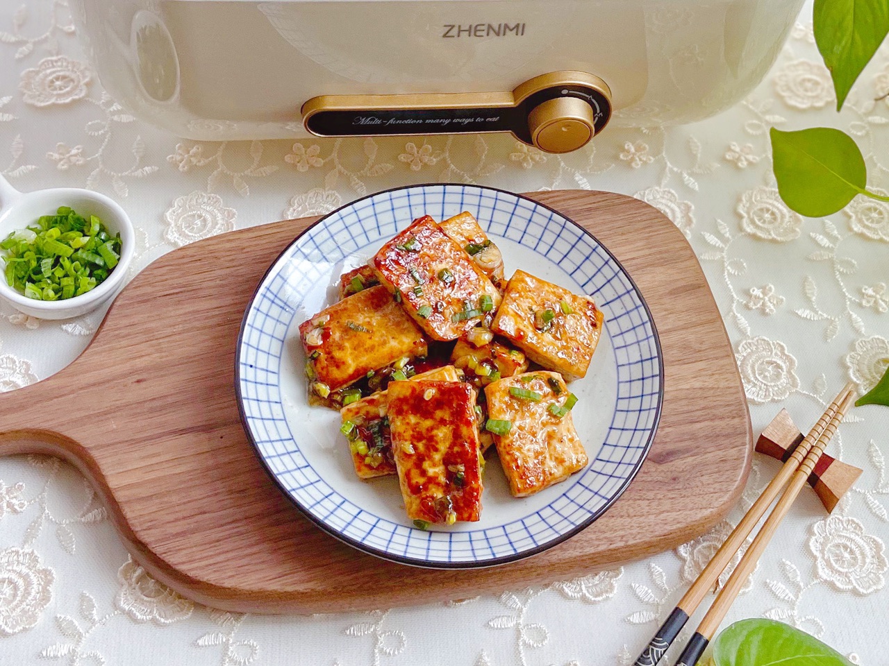 香煎豆腐块