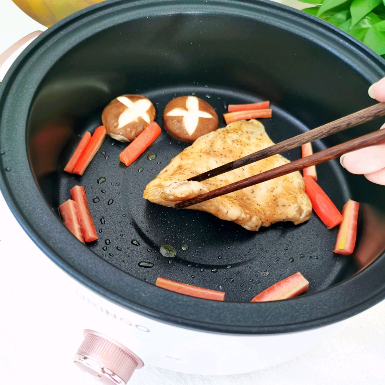 香煎鸡胸肉-简单易做哦