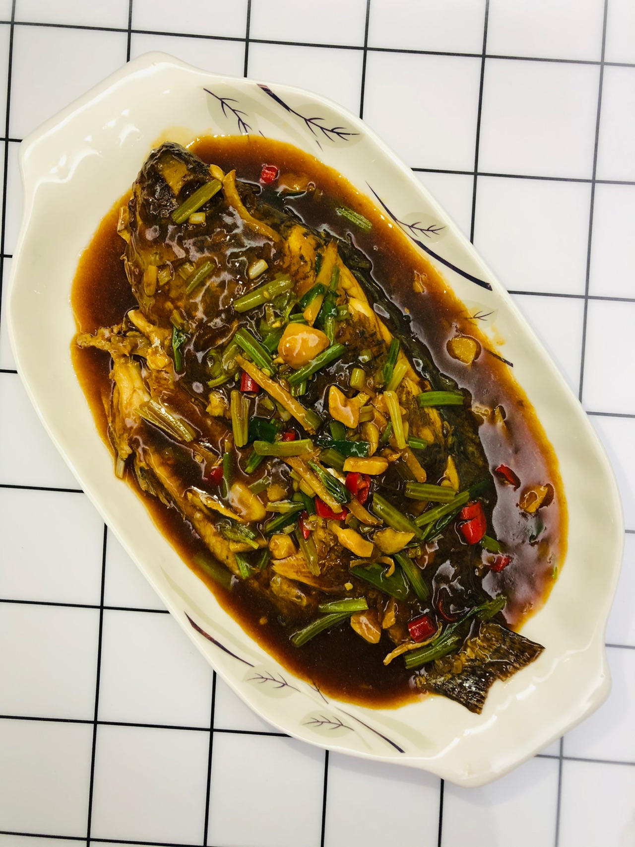 香煎鲫鱼