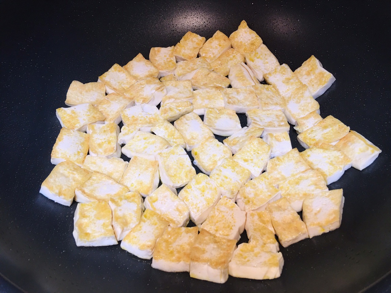 香煎嫩豆腐