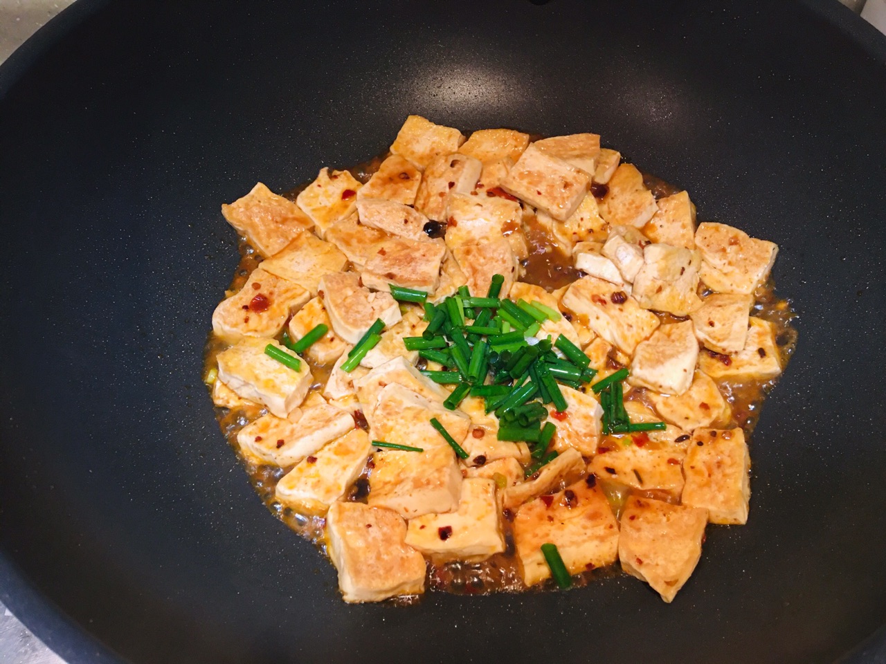 香煎嫩豆腐