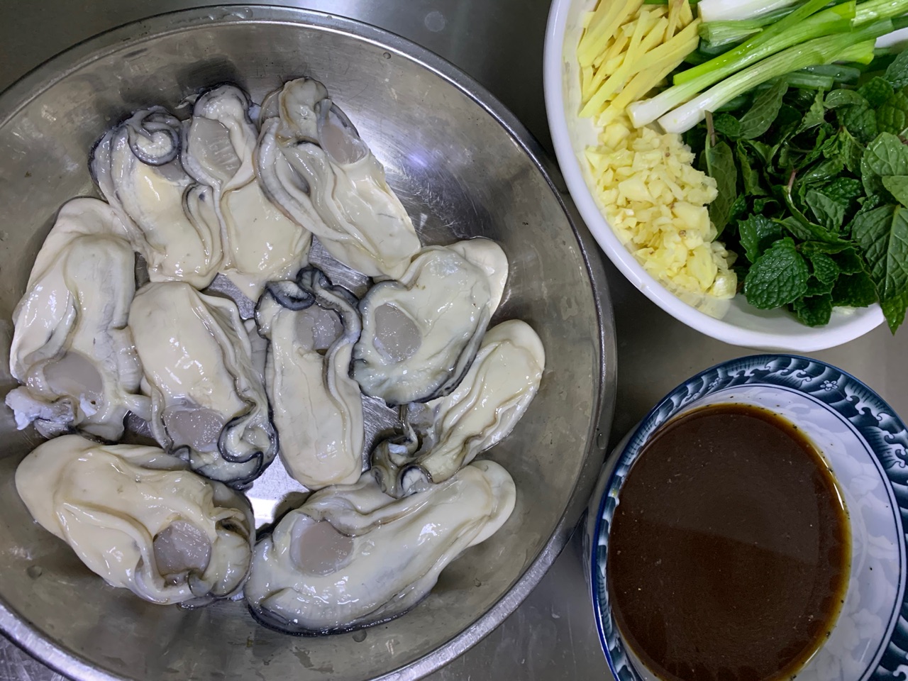 香煎生蚝
