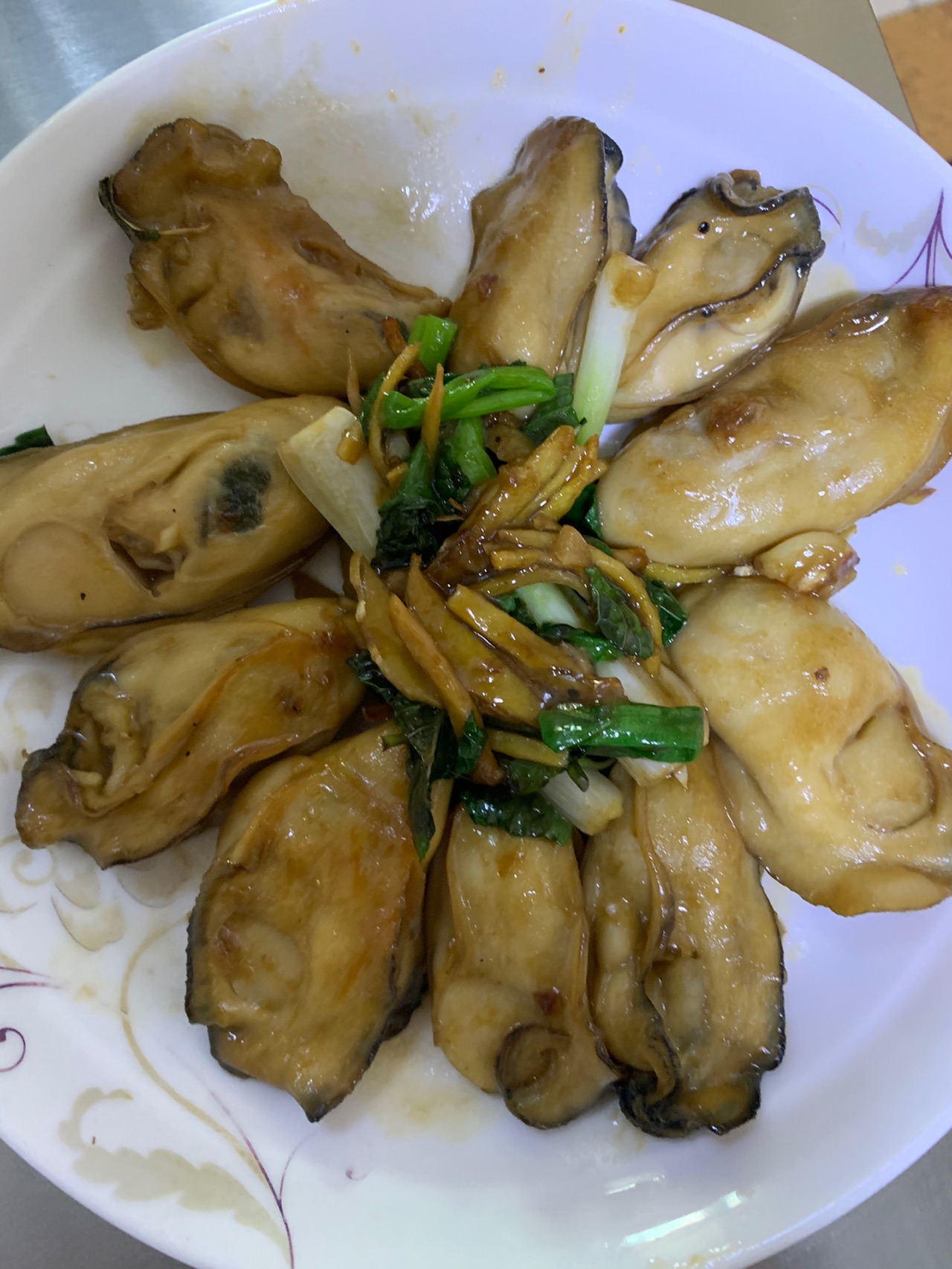 香煎生蚝