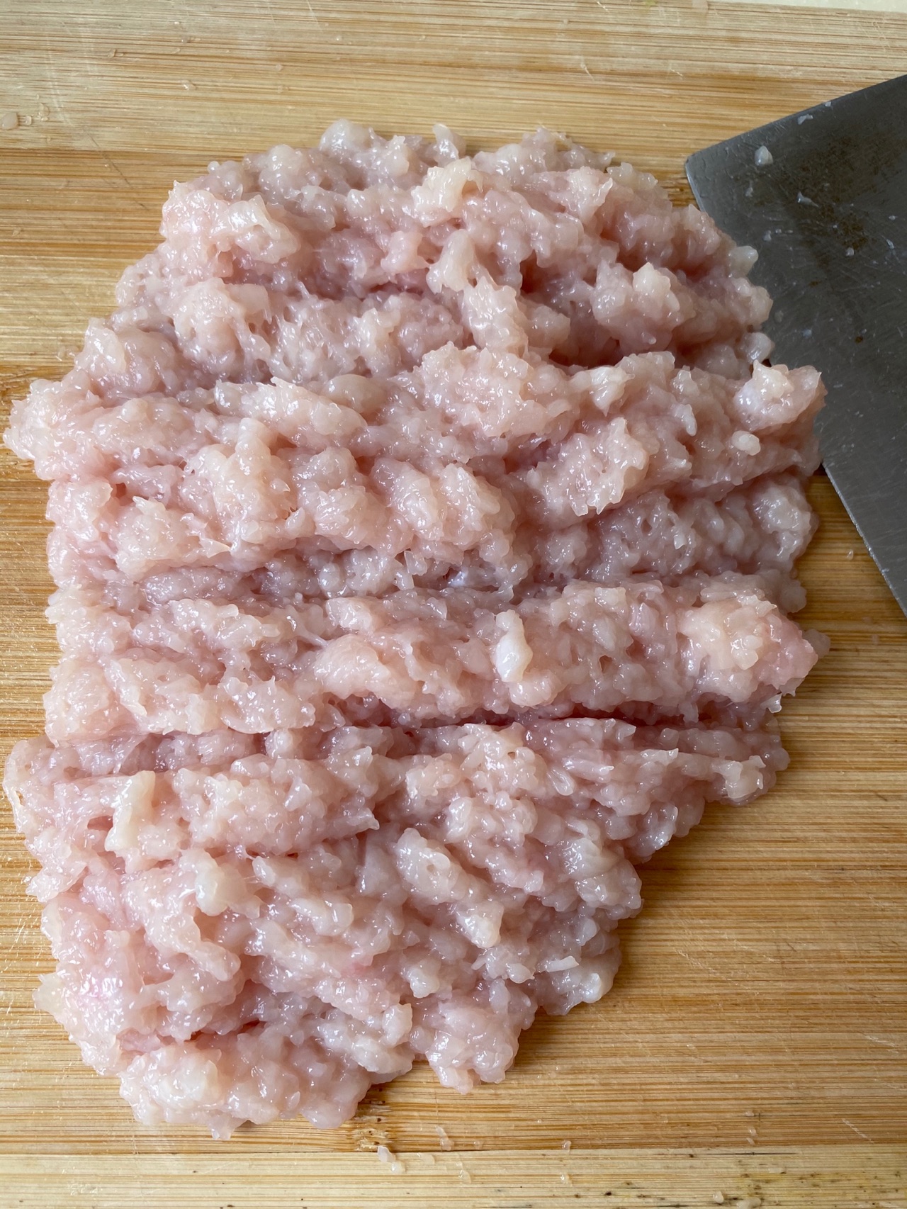 香煎蔬菜鸡肉饼