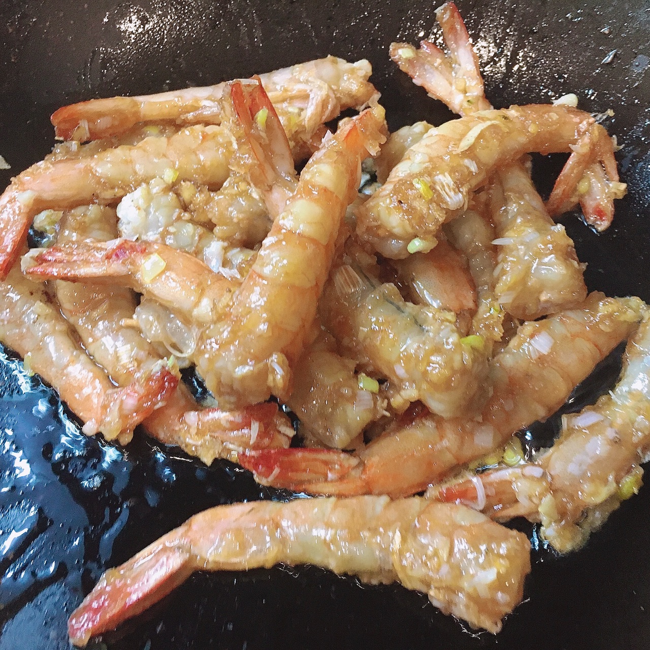 香煎虾