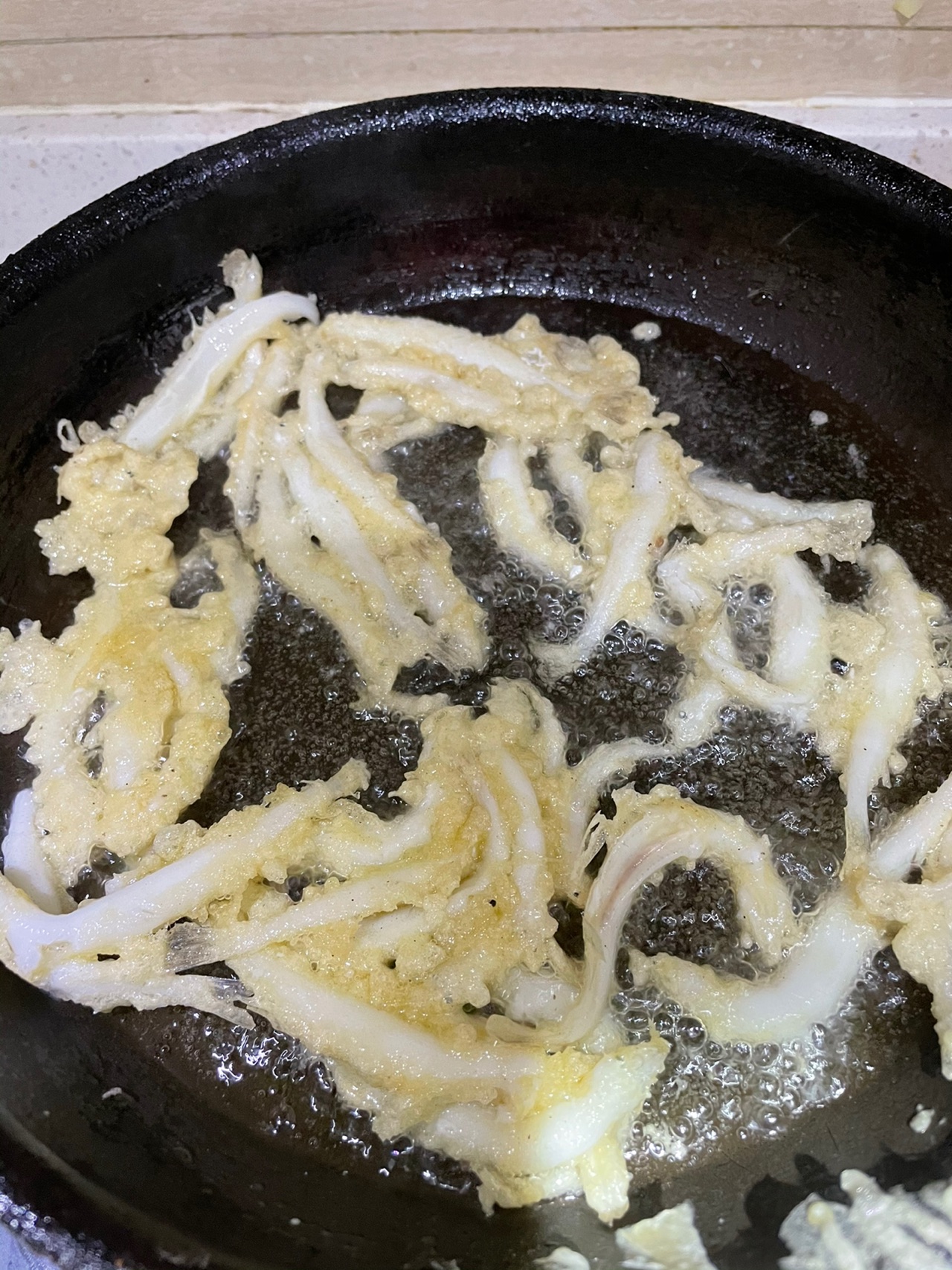 香煎银鱼
