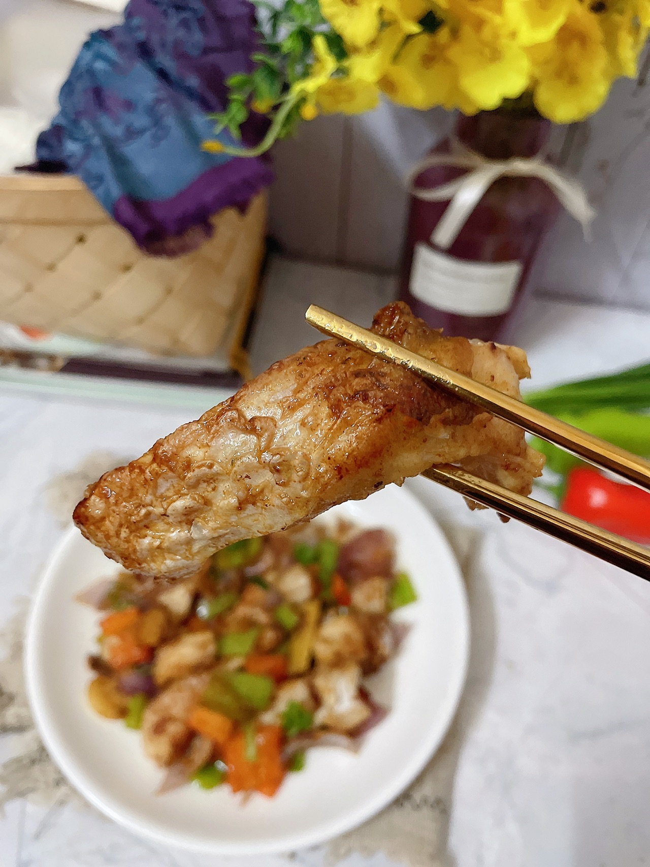 香煎鱼腩