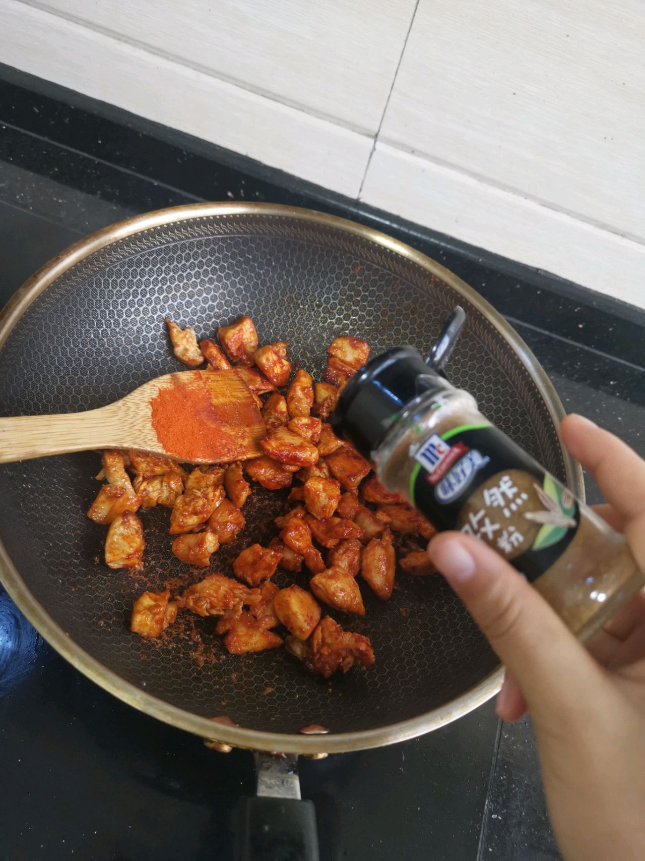 香煎｜孜然鸡丁