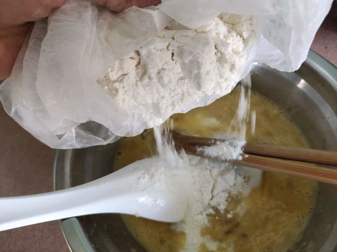 香蕉牛奶鸡蛋饼