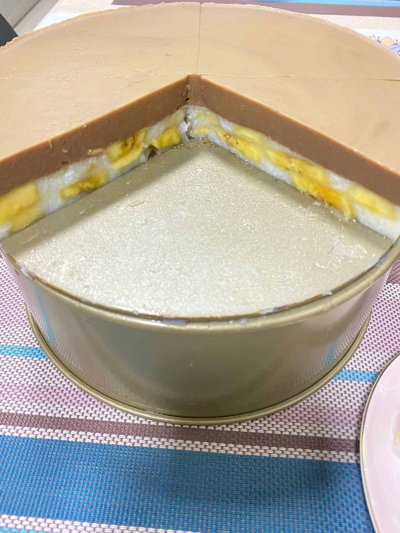 香蕉牛奶巧克力慕斯