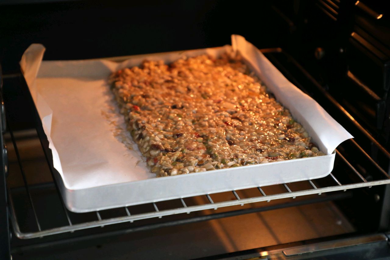 香蕉燕麦能量棒