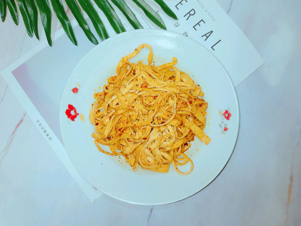 香辣拌千张豆腐丝