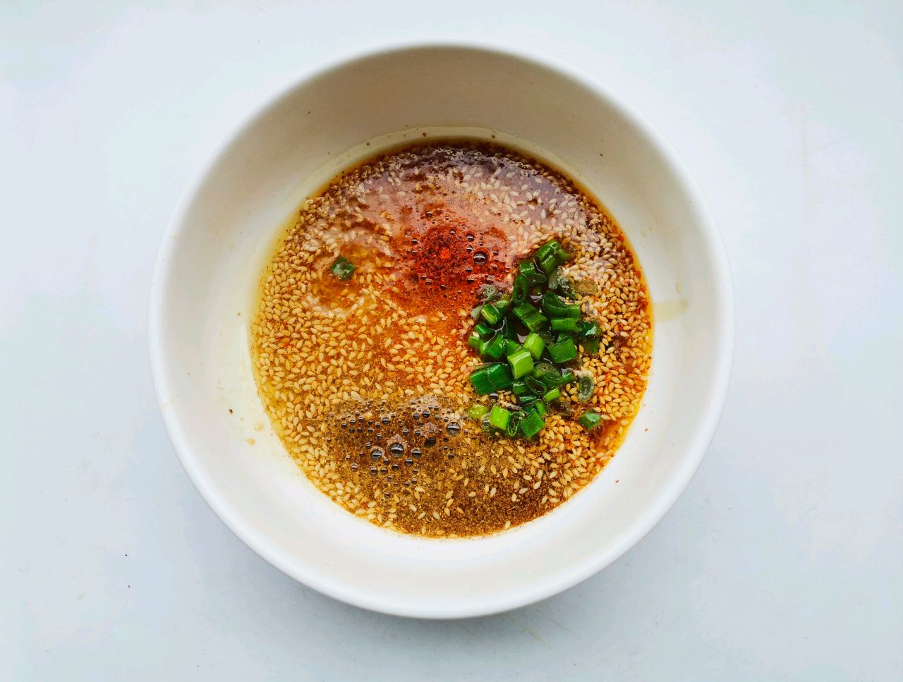 香辣拌水饺