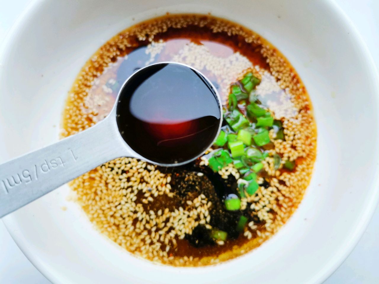香辣拌水饺