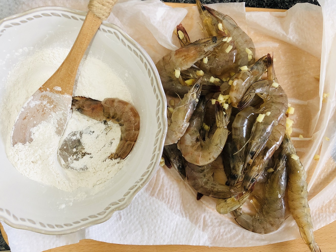 香辣茶香虾