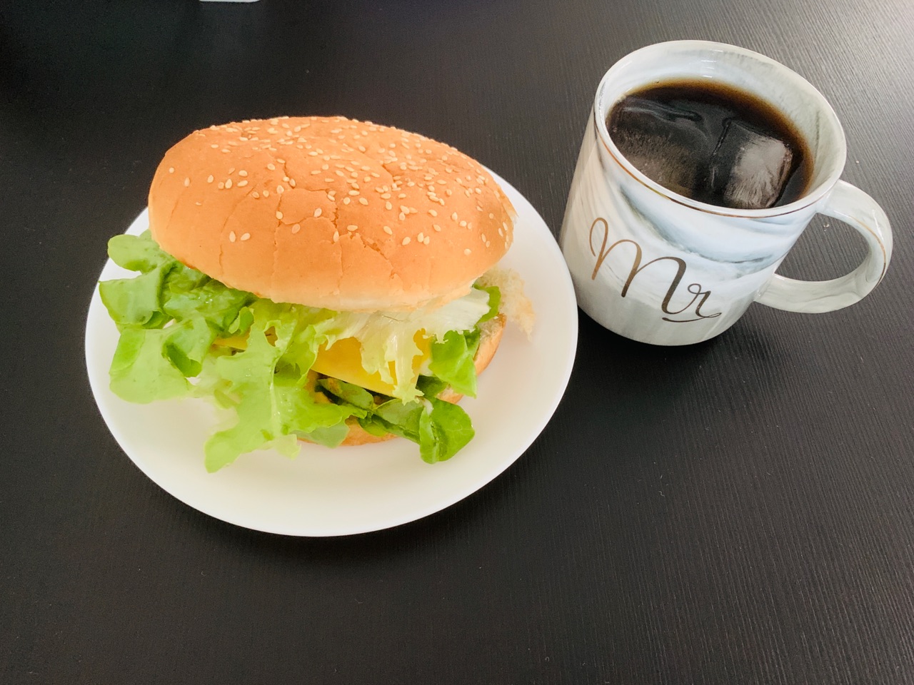 香辣鸡腿堡