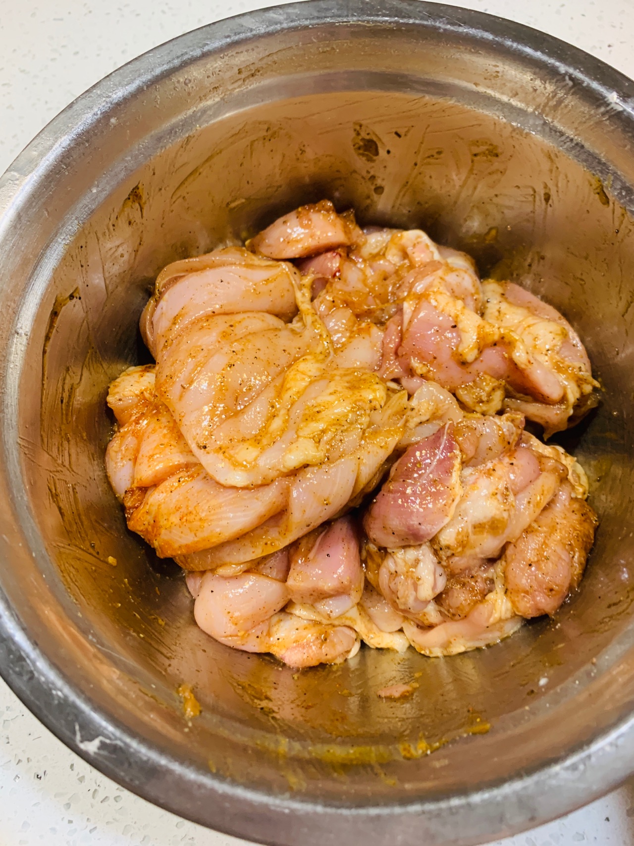 香辣鸡腿堡