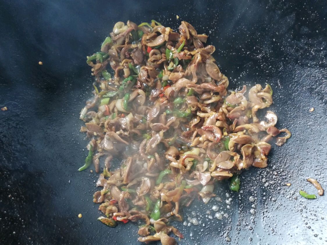香辣鸡胗