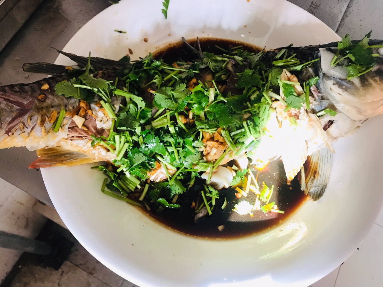 香辣鲤鱼