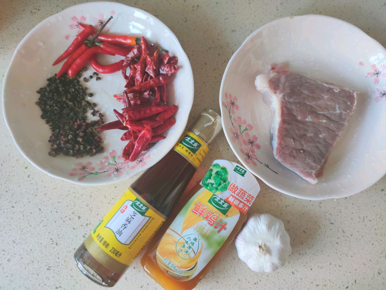 香辣牛肉丁