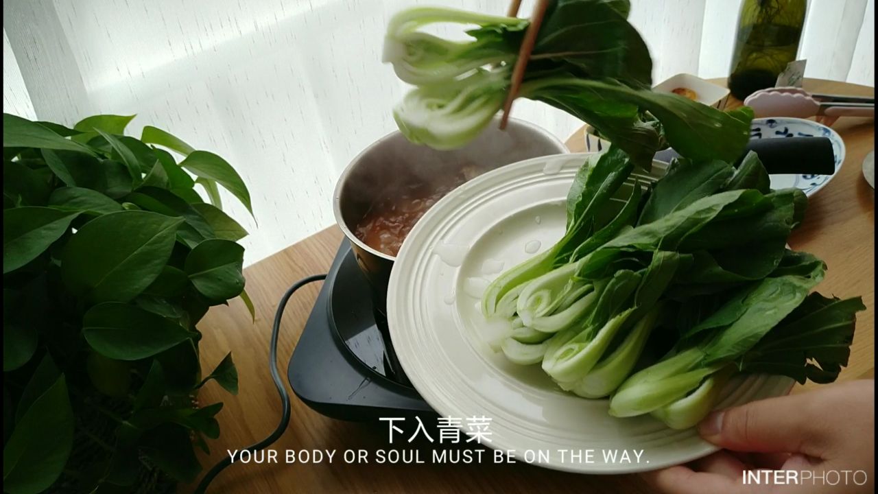 香辣土豆粉牛肉丸暖锅