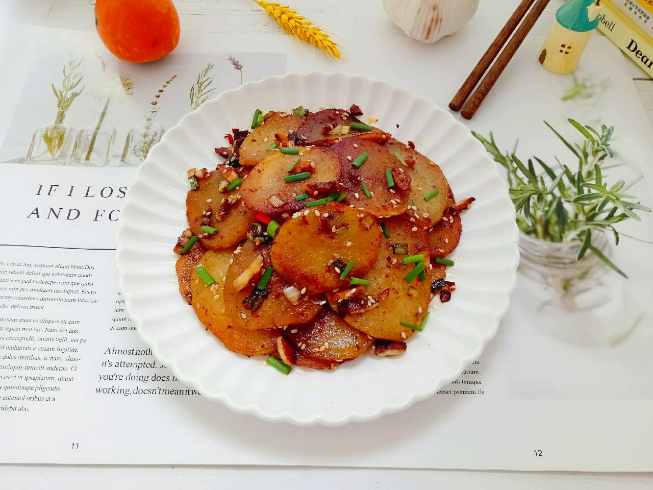 香辣土豆片
