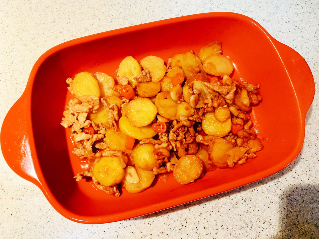 香辣土豆肉丝