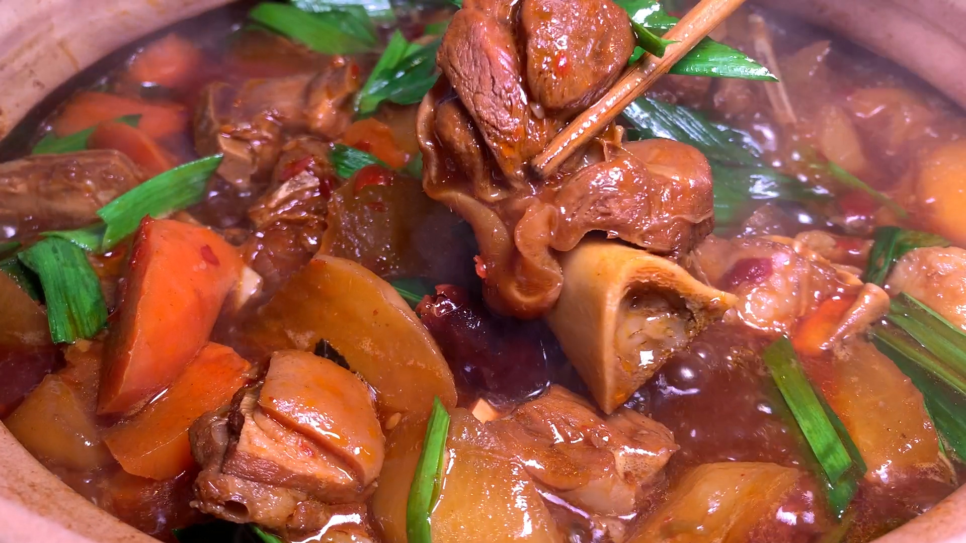 香辣羊肉煲