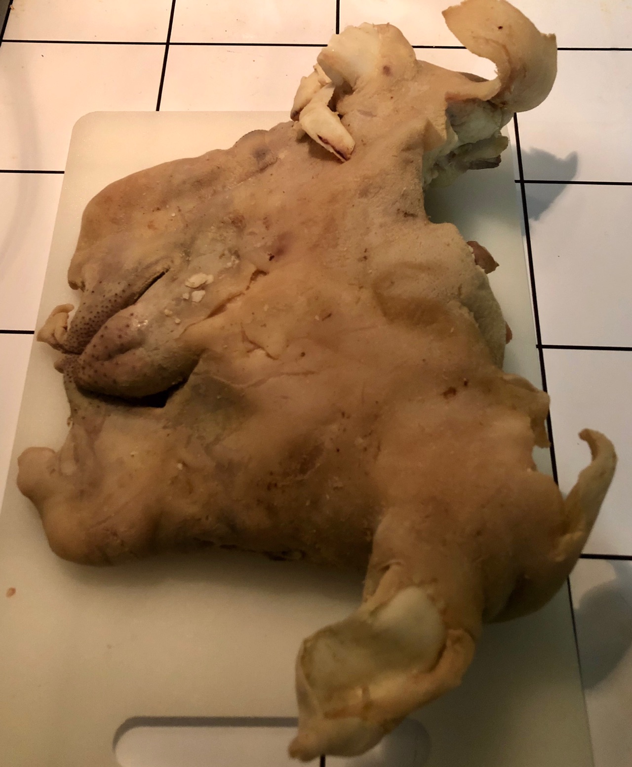 香辣羊头肉干锅